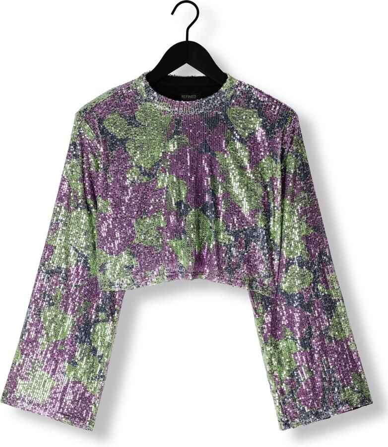 Refined Department Paarse Carina Top voor Vrouwen Purple Dames