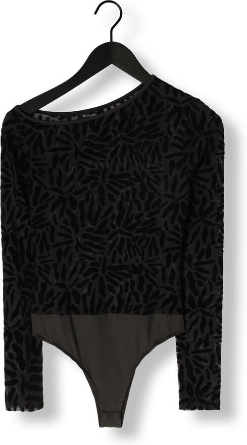 REFINED DEPARTMENT Dames Tops & T-shirts Elly Zwart - Foto 3