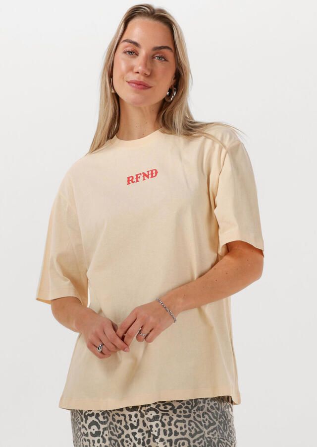 REFINED DEPARTMENT Dames Tops & T-shirts Maggy Beige - Foto 4