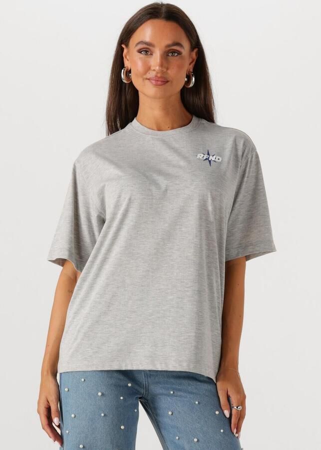 REFINED DEPARTMENT Dames Tops & T-shirts Maggy Grijs - Foto 4