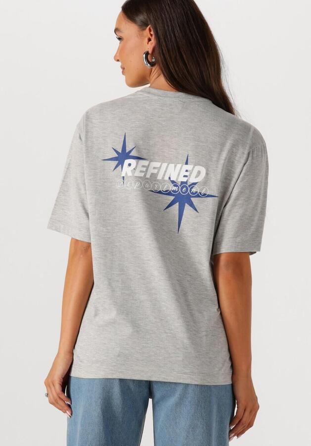REFINED DEPARTMENT Dames Tops & T-shirts Maggy Grijs - Foto 3