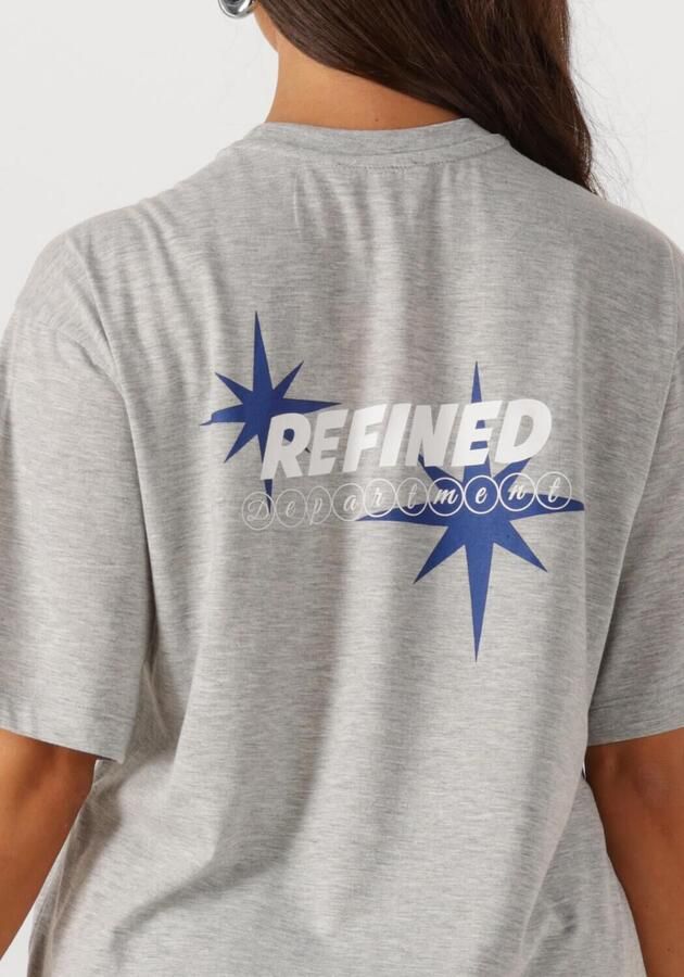 REFINED DEPARTMENT Dames Tops & T-shirts Maggy Grijs - Foto 2