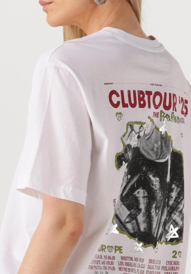 REFINED DEPARTMENT Dames Tops & T-shirts Maggy T-shirt Wit - Foto 2