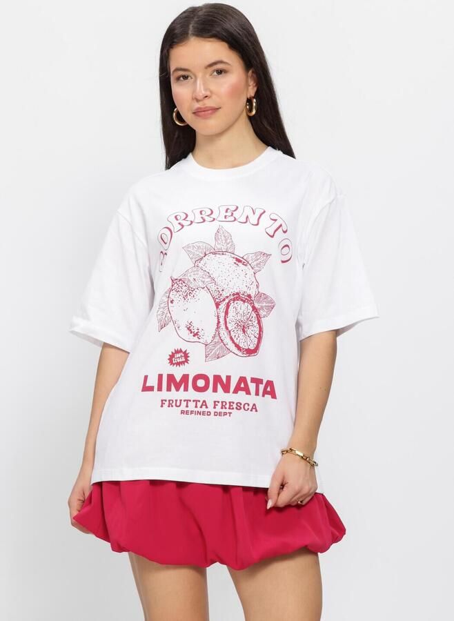 REFINED DEPARTMENT Dames Tops & T-shirts Maggy Wit