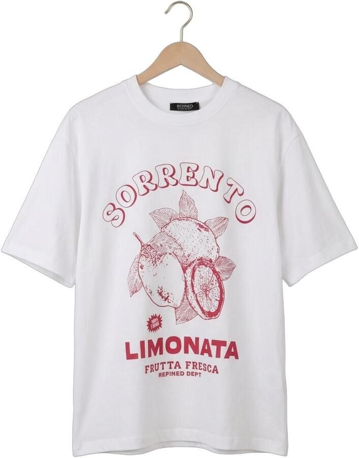 REFINED DEPARTMENT Dames Tops & T-shirts Maggy Wit - Foto 2