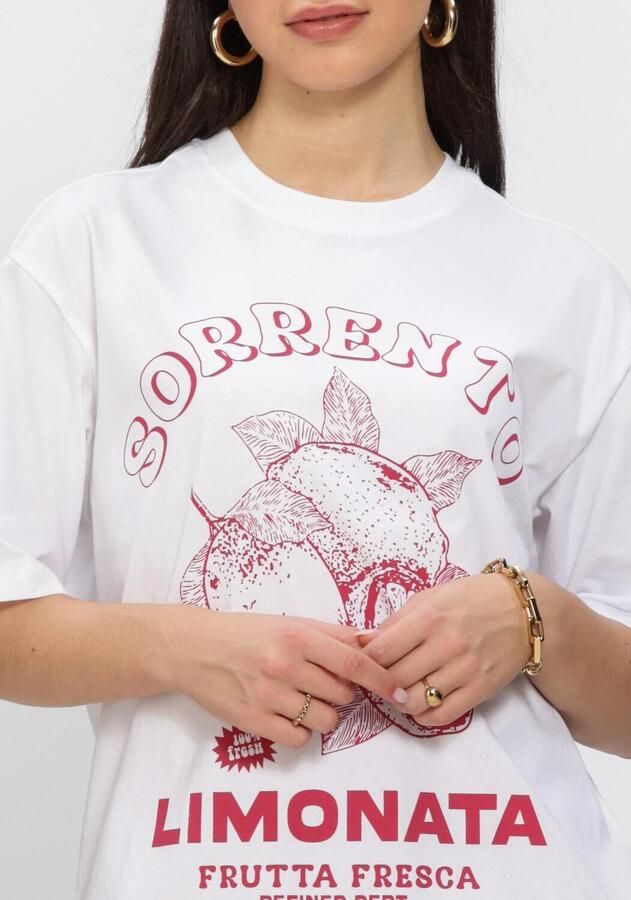 REFINED DEPARTMENT Dames Tops & T-shirts Maggy Wit - Foto 3