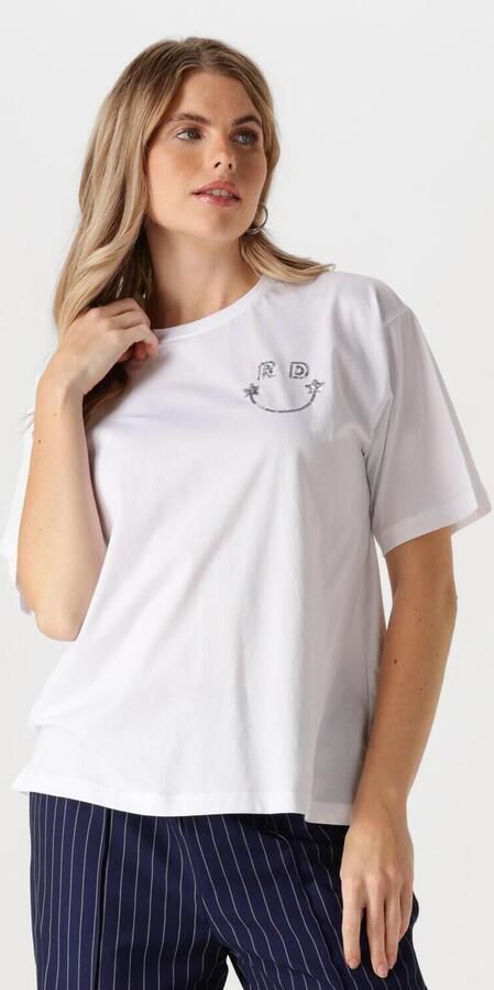 Refined Department Mexie T-Shirt Stijlvol R2411713588 White Dames - Foto 4