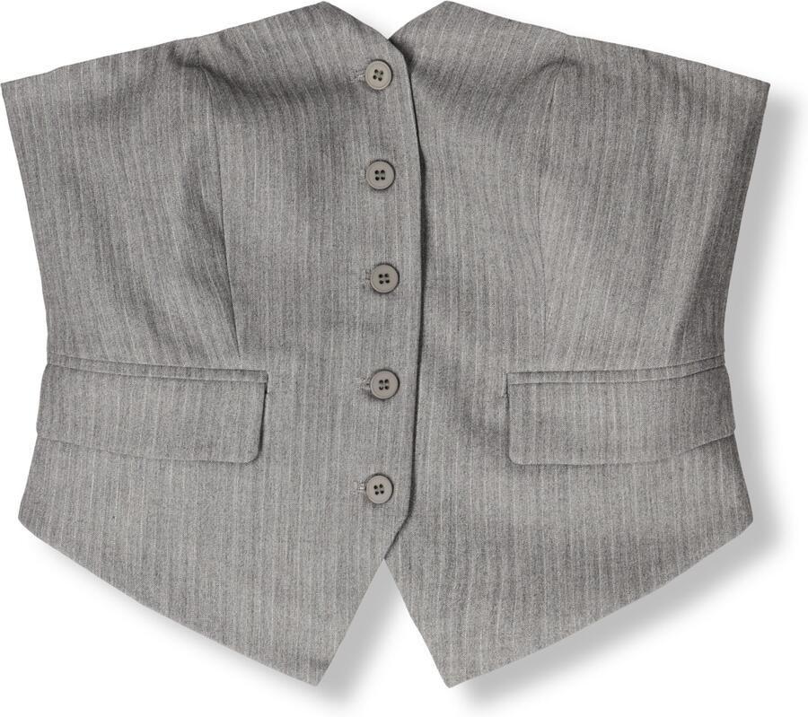 REFINED DEPARTMENT Dames Tops & T-shirts Steijn Grijs