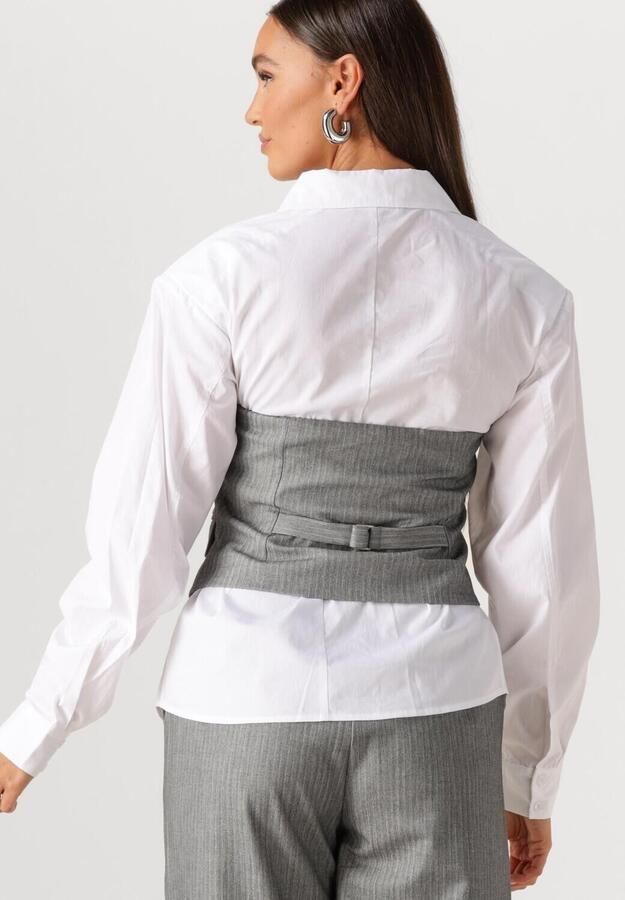 REFINED DEPARTMENT Dames Tops & T-shirts Steijn Grijs - Foto 3