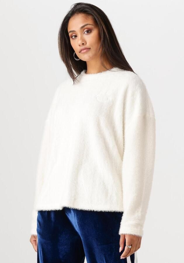 Refined Department Zachte Faux Fur Sweater Gael White Dames - Foto 4