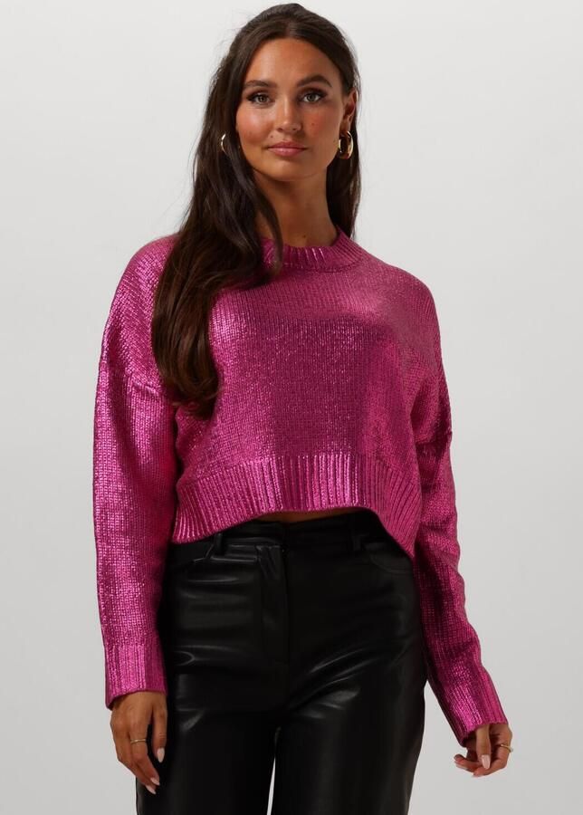 REFINED DEPARTMENT Dames Truien & Vesten May Paars - Foto 4