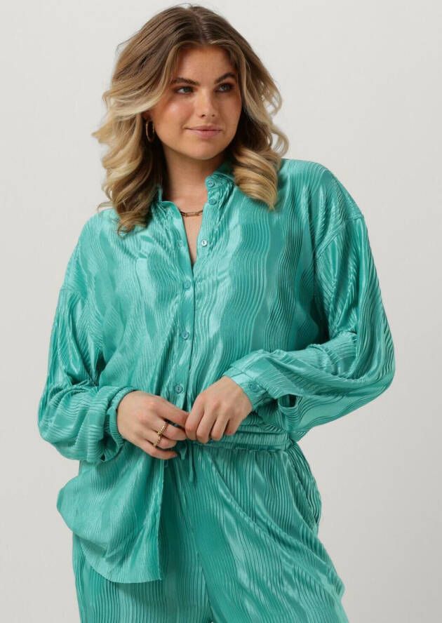 Refined Department Turquoise Blouse Jazzy