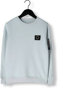 Rellix sweater met logo lichtblauw