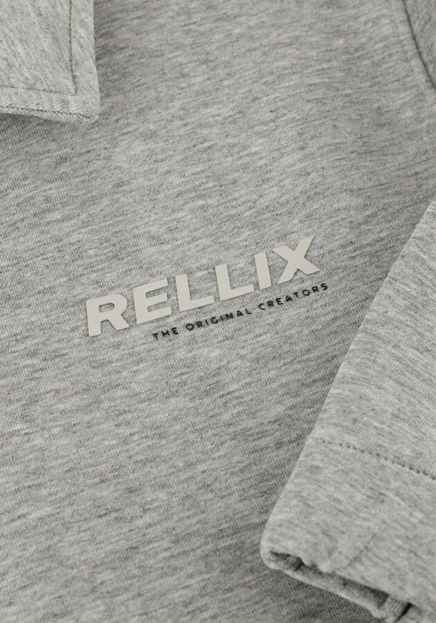 RELLIX Jongens Jassen Sweat Jacket Rellilx Scuba Lichtgrijs
