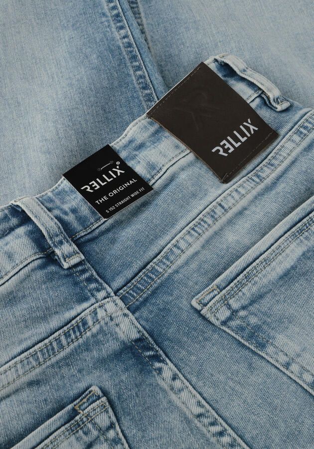 RELLIX Jongens Jeans 2616 Straight Wide Fit Jeans Lichtblauw - Foto 2