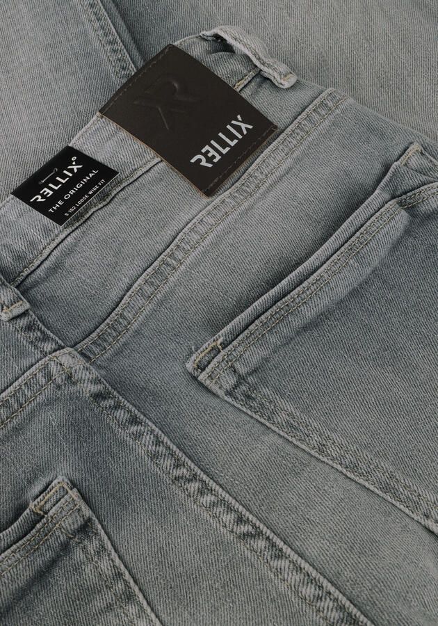 RELLIX Jongens Jeans 2815 Loose Wide Fit Jeans Grijs - Foto 3