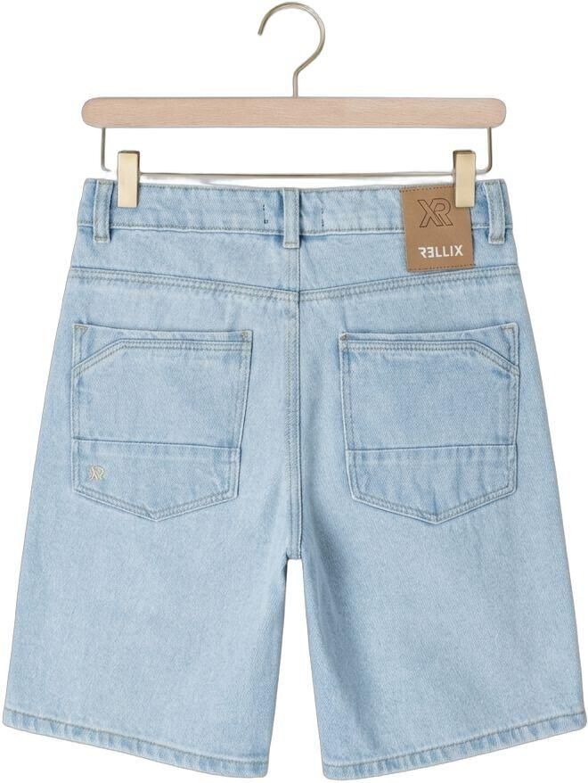 RELLIX Jongens Jeans Denim Shorts Skater Lichtblauw - Foto 2