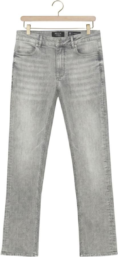 RELLIX Jongens Jeans Straight Fit Jeans Lichtgrijs