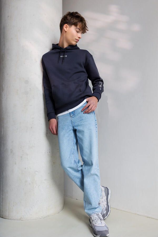 RELLIX Jongens Jeans Straight Wide Fit Jeans Lichtblauw - Foto 3