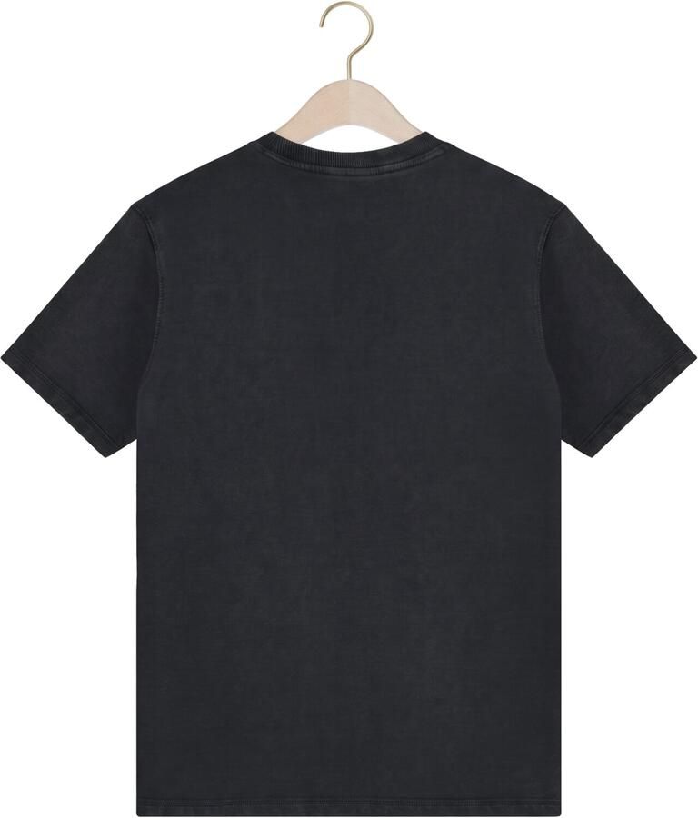 Rellix oversized T-shirt zwart Jongens Katoen Ronde hals Effen - Foto 2