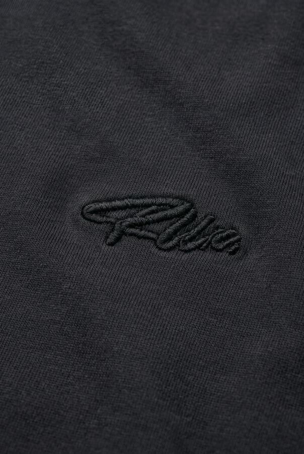 Rellix oversized T-shirt zwart Jongens Katoen Ronde hals Effen