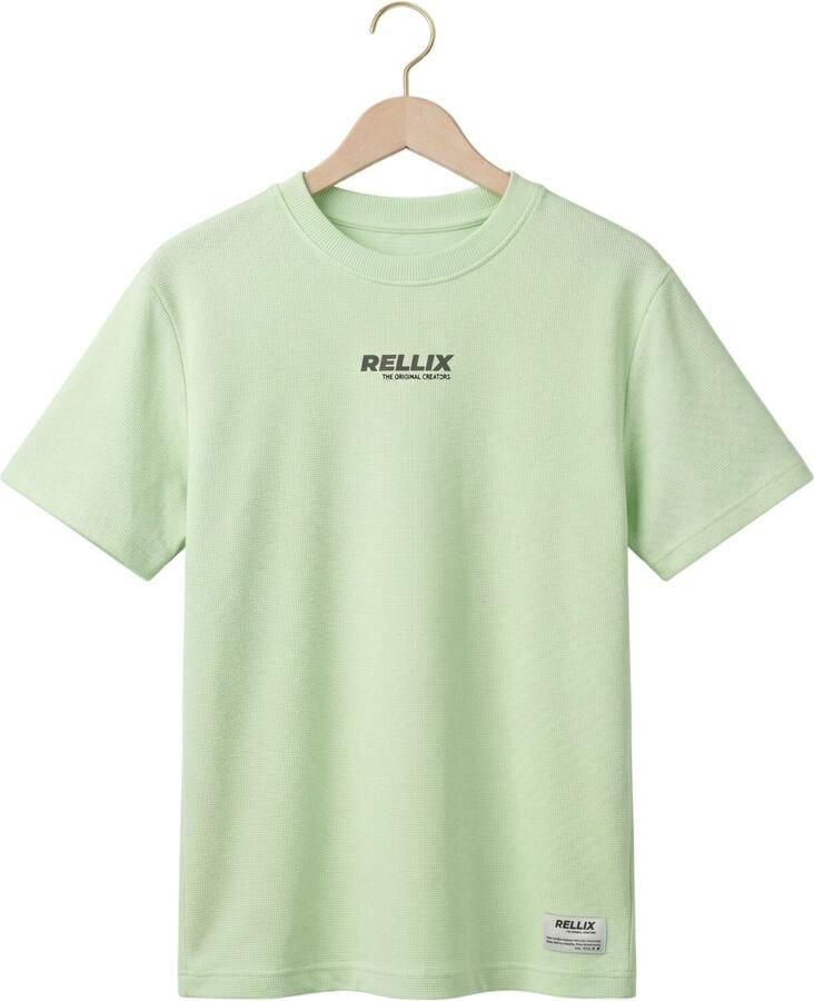 RELLIX Jongens Polo's & T-shirts Oversized T-shirt Wash Mint