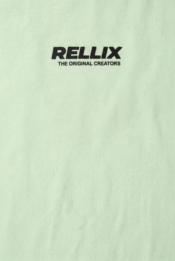 RELLIX Jongens Polo's & T-shirts Oversized T-shirt Wash Mint - Foto 2
