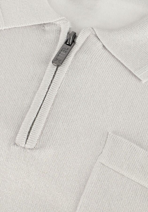 RELLIX Jongens Polo's & T-shirts Polo Knitted Zip Wit