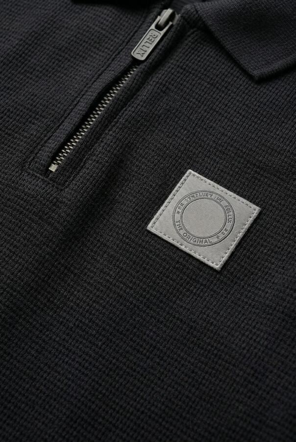 RELLIX Jongens Polo's & T-shirts Polo Zip Zwart