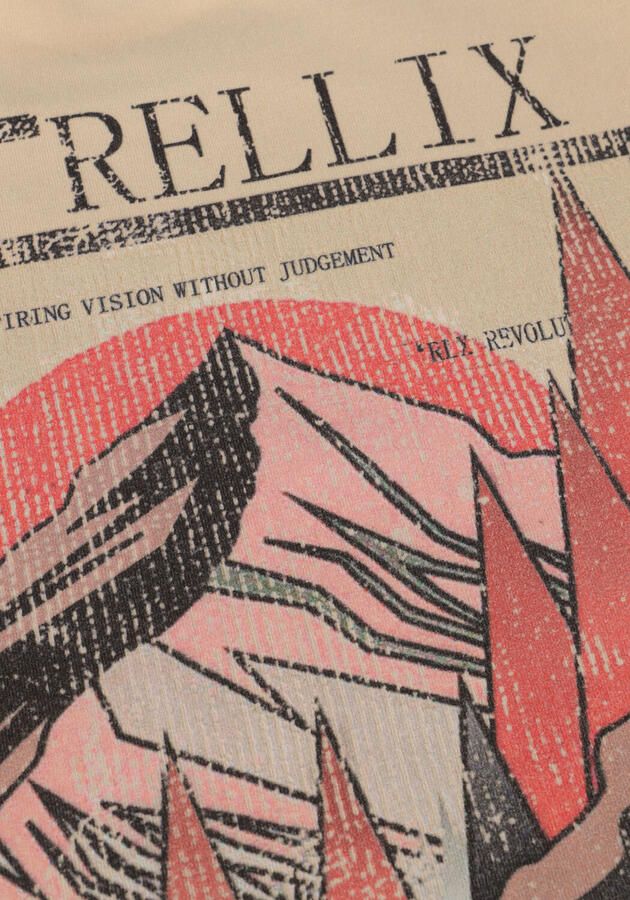 RELLIX Jongens Polo's & T-shirts T-shirt Rlx Backprint Beige - Foto 2