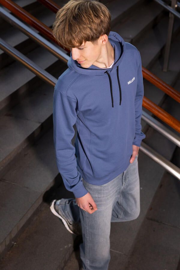 RELLIX Jongens Truien & Vesten Hoodie Backprint Blauw - Foto 3