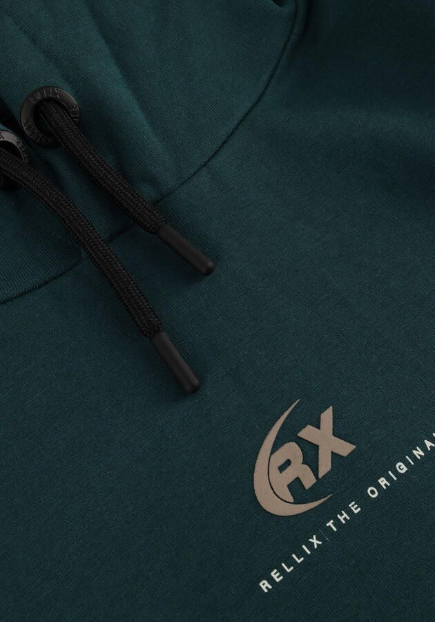 RELLIX Jongens Truien & Vesten Hoodie Chestprint Groen - Foto 2