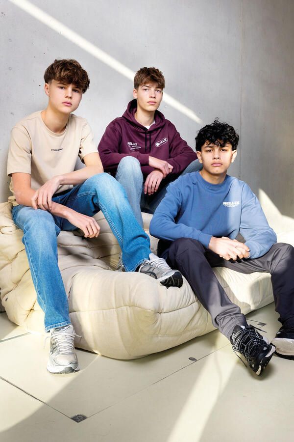 RELLIX Jongens Truien & Vesten Loose Fit Sweat Blauw - Foto 3