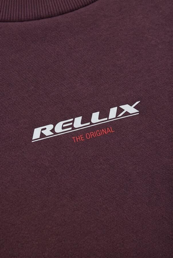 RELLIX Jongens Truien & Vesten Sweater Backprint Bordeaux