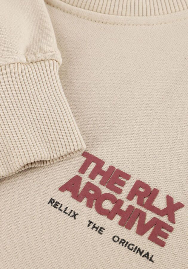 RELLIX Jongens Truien & Vesten Sweater Chest And Backprint Zand - Foto 2