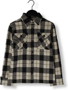 Rellix Zwarte Casual Overhemd Shirt Jacket Big Check