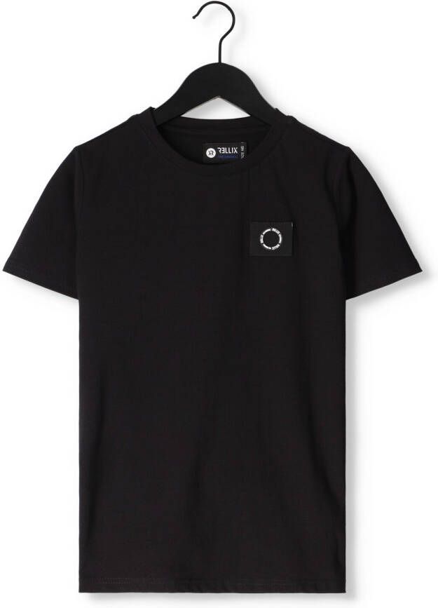 RELLIX Jongens Polo's & T-shirts T-shirt Ss Basic Zwart