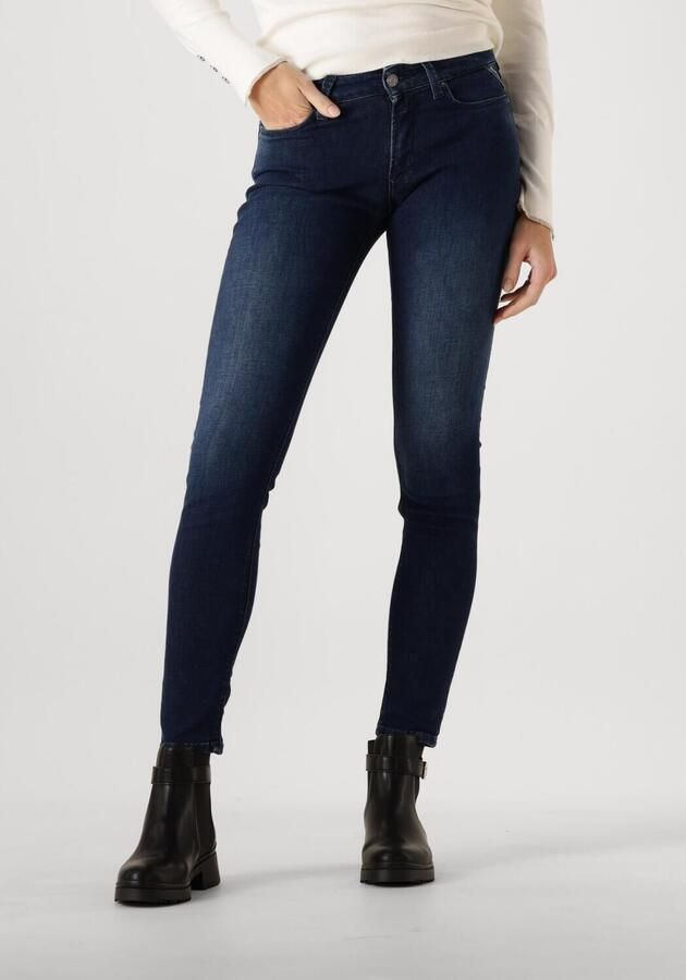 REPLAY Dames Jeans New Luz Pants Donkerblauw - Foto 4
