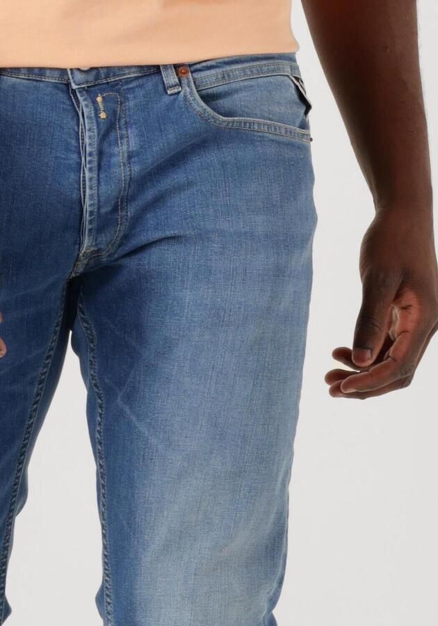 Replay Straight fit jeans in 5-pocketmodel model 'GROVER' - Foto 2