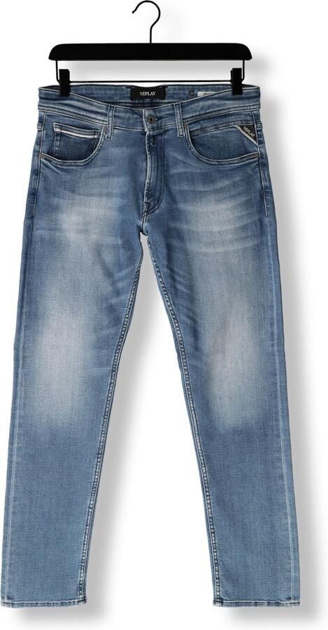 Replay Straight leg jeans in 5-pocketmodel model 'GROVER' - Foto 3