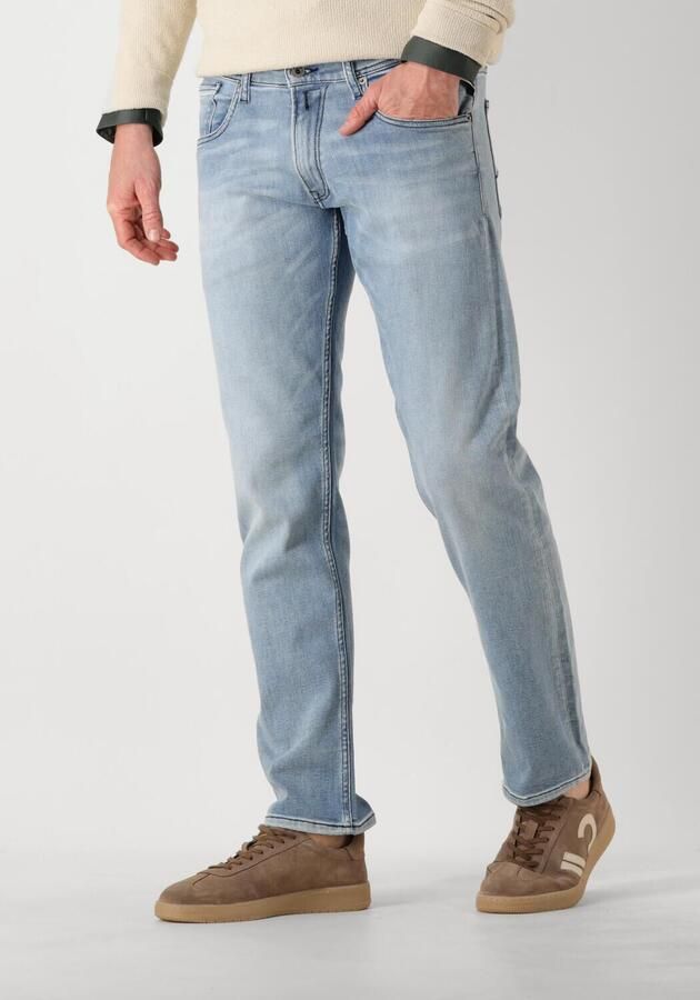 Replay Blauwe Straight Leg Jeans Grover Broek Blue Heren - Foto 4