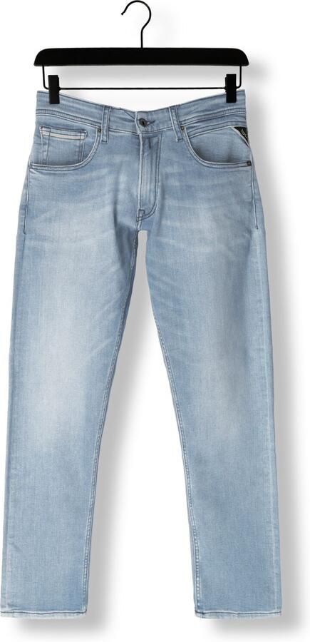 Replay Blauwe Straight Leg Jeans Grover Broek Blue Heren - Foto 3
