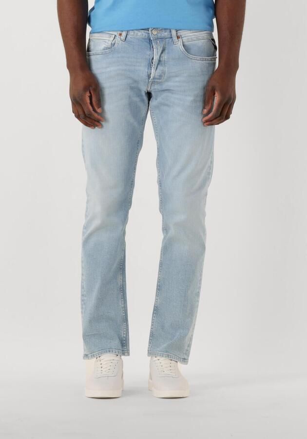 Replay Straight fit jeans in 5-pocketmodel model 'GROVER' - Foto 4