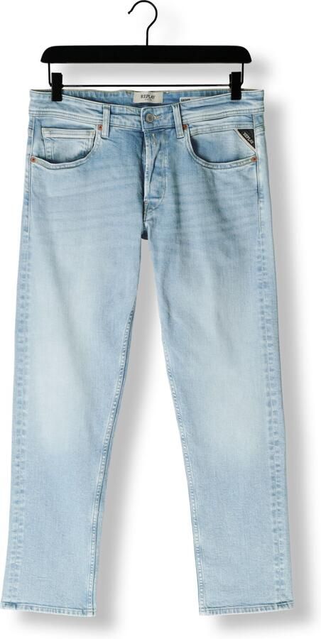 Replay Straight fit jeans in 5-pocketmodel model 'GROVER' - Foto 3