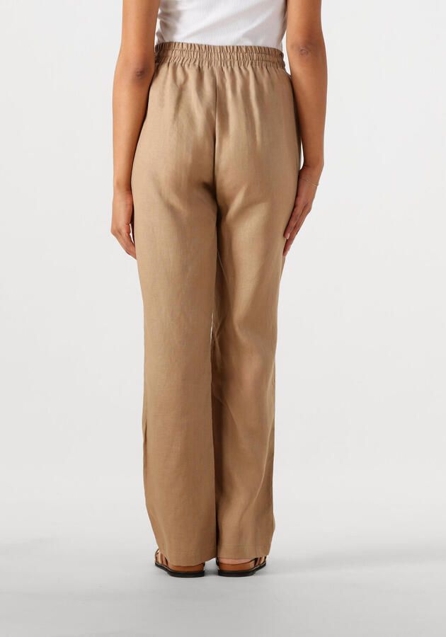 RESORT FINEST Dames Broeken Linen Pants Beige