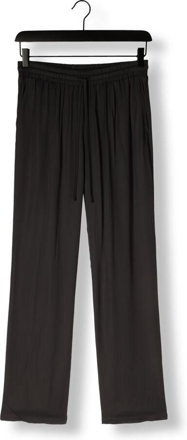 RESORT FINEST Dames Broeken Satin Pants Zwart - Foto 3