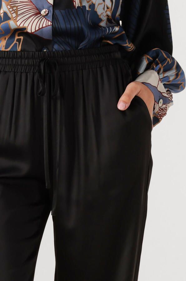 RESORT FINEST Dames Broeken Satin Pants Zwart - Foto 2