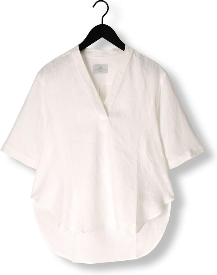 RESORT FINEST Dames Tops & T-shirts Short Sleeve Blouse Wit