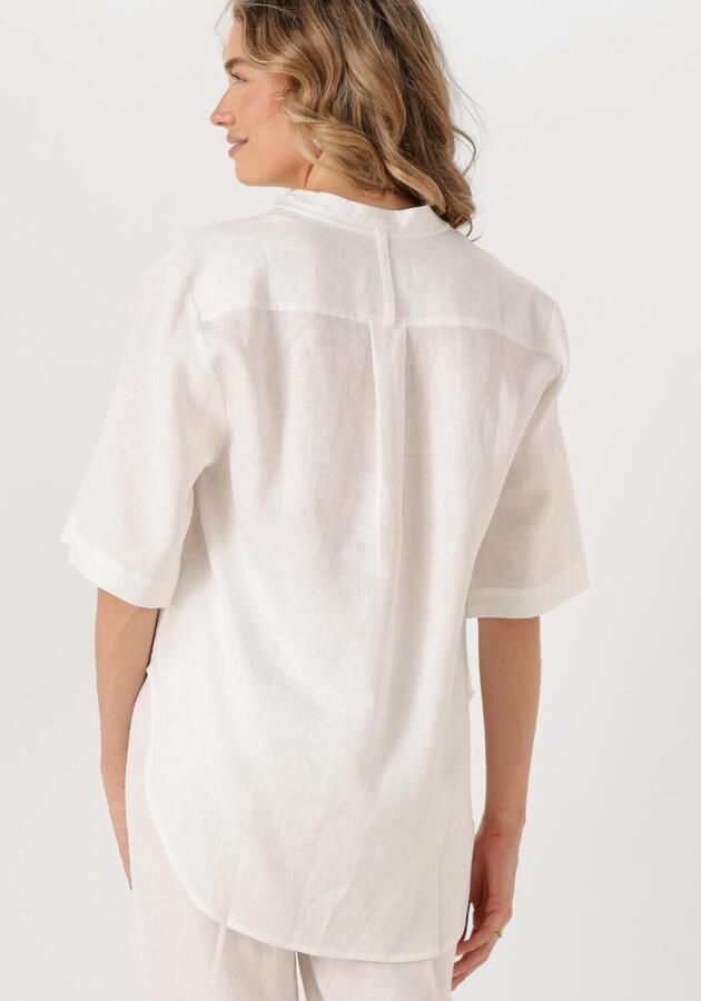 RESORT FINEST Dames Tops & T-shirts Short Sleeve Blouse Wit - Foto 2