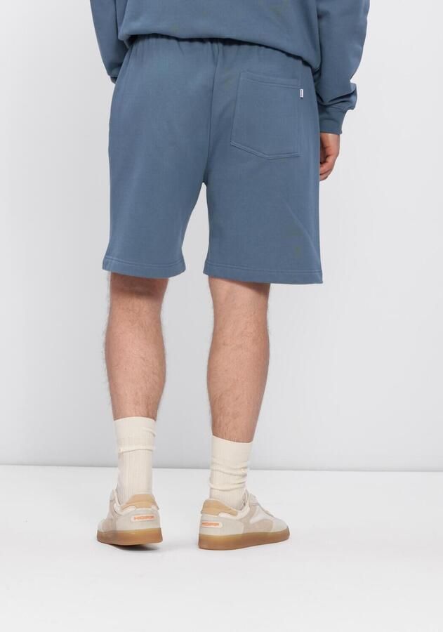 RESTERÖDS Resteröds Heren Broeken Louis Sweat Shorts Blauw - Foto 3